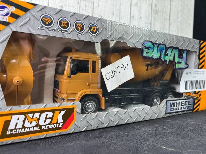 FUTURE Remote Control Cement Mixer Toy Truck