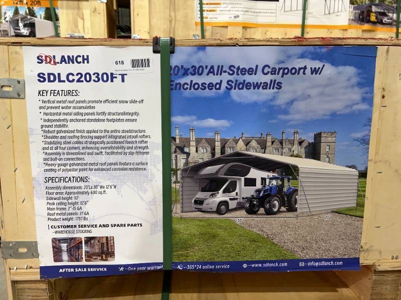 SDLANCH HIGH END CARPORT 20X30 (SDLC2030FT)