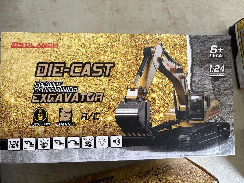 SDLANCH REMOTE CONTROL DIE CAST TOY EXCAVATOR (SDLM70)
