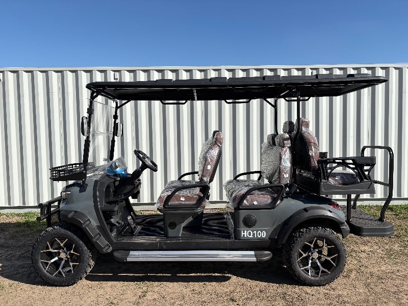 SDLANCH 6 SEAT GOLF CART(HQ100) GRAY