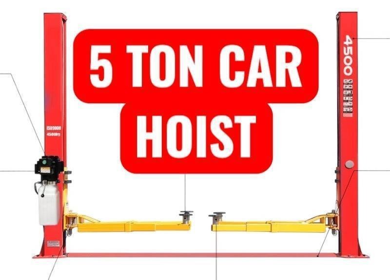 SDLANCH 10,000 Pound Two-Post Lift Car Hoist (IRTPL) - blue
