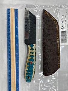 (MHSCUTLERY) CUSTOM FILELINEMANS KNIFE