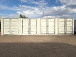 // 40 Ft Shipping Container with 2 Side Doors, 40HC, Single Trip (WUZ)