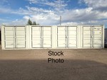 (ZNCU4015020) // 40 Ft Shipping Container with 2 Side Doors, 40HC, Single Trip (WUZ)