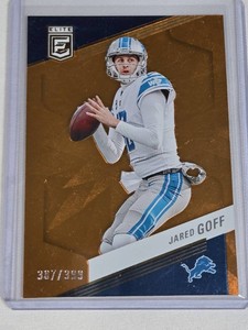 Jared Goff 2023 Panini Donruss Elite #48 Numbered 307399 - Detroit Lions Football Card