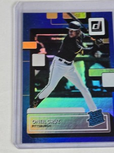 ONeil Cruz Rookie 2022 Panini Donruss Holo #80 - Pittsburgh Baseball Card