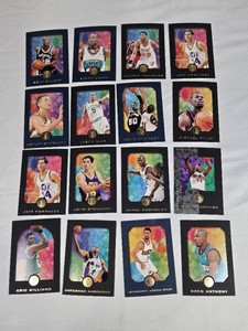 Lot of 16 Basketball Cards Featuring Alonzo Mourning, Jason Kidd, and John Stockton with 1996 SkyBox EX2000