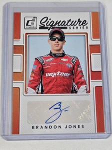 Brandon Jones 2018 Nascar Donruss Signature Series Auto #SS-BJ - NASCAR Racing Card