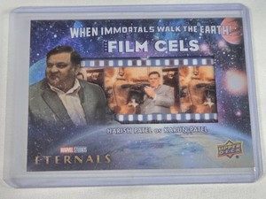 Upper Deck Marvel Studios Eternals Film Cel - Harish Patel as Karun Patel Movie Memorabilia