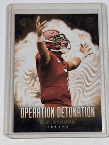C.J. Stroud Rookie 2023 Panini Illusions Operation Detonation #19 - Houston Texans Football Card