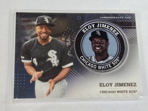 Eloy Jimenez 2020 Topps Commemorative Medallion TPM-EJ - Chicago White Sox Baseball Card