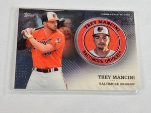 Trey Mancini 2020 Topps Commemorative Coin #TPM-TM - Baltimore Orioles Baseball Card