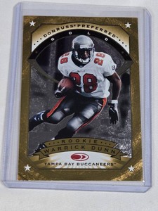 Warrick Dunn Rookie 1997 Donruss Preferred Gold #96 - Tampa Bay Buccaneers Football Card