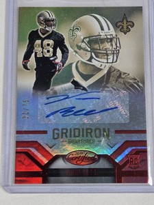 Vonn Bell Rookie 2016 Panini Certified Gridiron Signatures Auto #GS-VB and numbered 3175 - New Orleans Saints Football Card