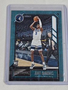 Jaden McDaniels Rookie 2020-21 Panini Chronicles Playbook #180 - Minnesota Timberwolves Basketball Card