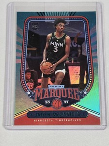 Jaden McDaniels Rookie 2020-21 Panini Marquee #238 - Minnesota Timberwolves Basketball Card