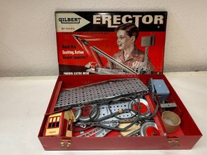 Vintage Gilbert Erector Set No 10052 The Rocket Launcher Set