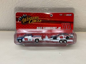 Winners Circle NASCAR Dale Earnhardt Jr No. 88 Truck and Trailer In Original Packaging