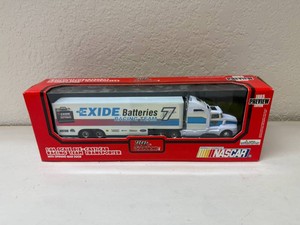 Racing Champions NASCAR 1995 Preview Edition Exide Racing Team Transporter In Original Box
