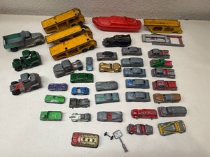 Assortment of Vintage Toy Cars - Tootsie Toys and Others