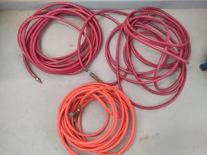Three Air Hoses