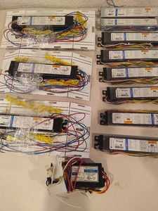Large Lot of Triad Electronic Ballasts & Asst Wiring