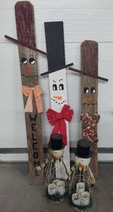 Snowmen Winter Outdoor Decor
