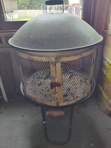 Rolling Patio Outdoor Firepit
