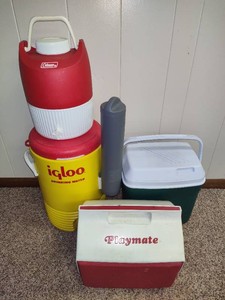 Lot of Assorted Coolers
