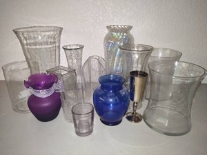 Large Lot of Glass Vases