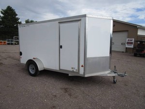 2016 Alcom 6x12 All Aluminum Enclosed Trailer