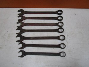 Set of Large Wrenches 1 516 to 1 78