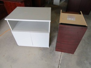 (2) Cabinets