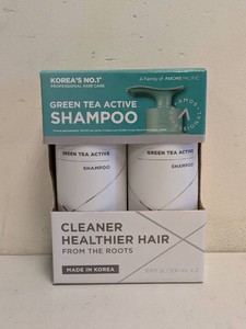 NEW GREEN TEA ACTIVE SHAMPOO 2PK.