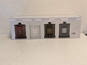BELLEVUE LUXURY CANDLES 4PK