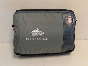 CASCADE MOUNTAIN TECH DUFFEL BAG 60L.
