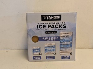 TITAN PRO HIGH PERFORMANCE ICEPACK 7PC. SET