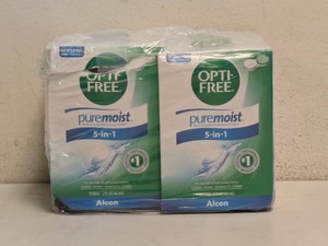 NEW OPTI-FREE PUREMOIST DISINFECTING SOLUTION 4PK