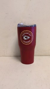 NEW LOGOBRANDS 30oz POWDER COAT TUMBLER CHIEF SUPER BOWL