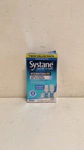NEW SYSTANE LUBRICANT EYE DROPS HYDRATION PF TWIN VALUE PACK