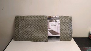 MOHAWK HOME KITCHEN MAT 20IN X 42IN FLORAL BATIK TAUPE