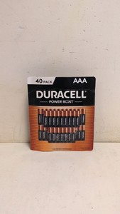 DURACELL AAA BATTERIES 40 PACK