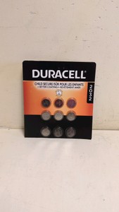 DURACELL 2032 BATTERIES 9 PACK