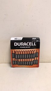 DURACELL AA BATTERIES 40 PACK