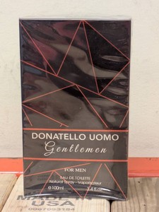NEW DONATELLO UOMO GENTLEMAN FOR MEN NATURAL SPRAY