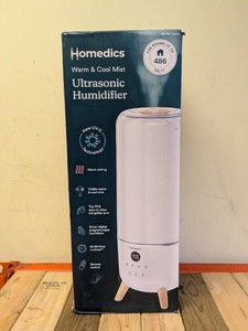 HOMEDICS WARM & COOL MIST ULTRASONIC HUMIDIFIER