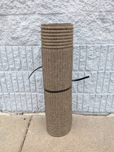 OVERSIZED FRONT ENTRY MAT BROWN