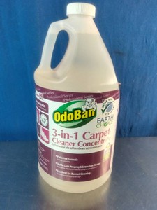 OdoBan Professional 3-in-1 Carpet Cleaner Concentrate is a 1-gallon professional cleaning solution