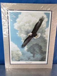 Limited-edition print Flight of Freedom by American wildlife artist Edward J. Bierly