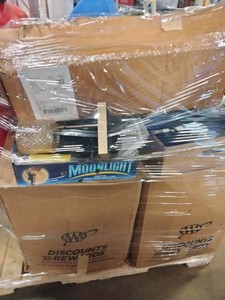 Pallet lot of sale leftovers